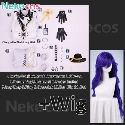 Wuthering Waves Lucilla Cosplay Costume - Custom TailoredCostume,Game,Wuthering Waves