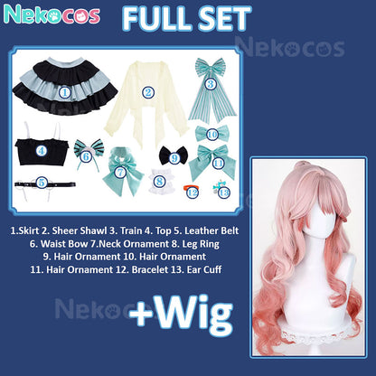 【Nekocos】Game Arknights Cosplay Haruka Spring Journey Cosplay Costume | Custom-Tailor