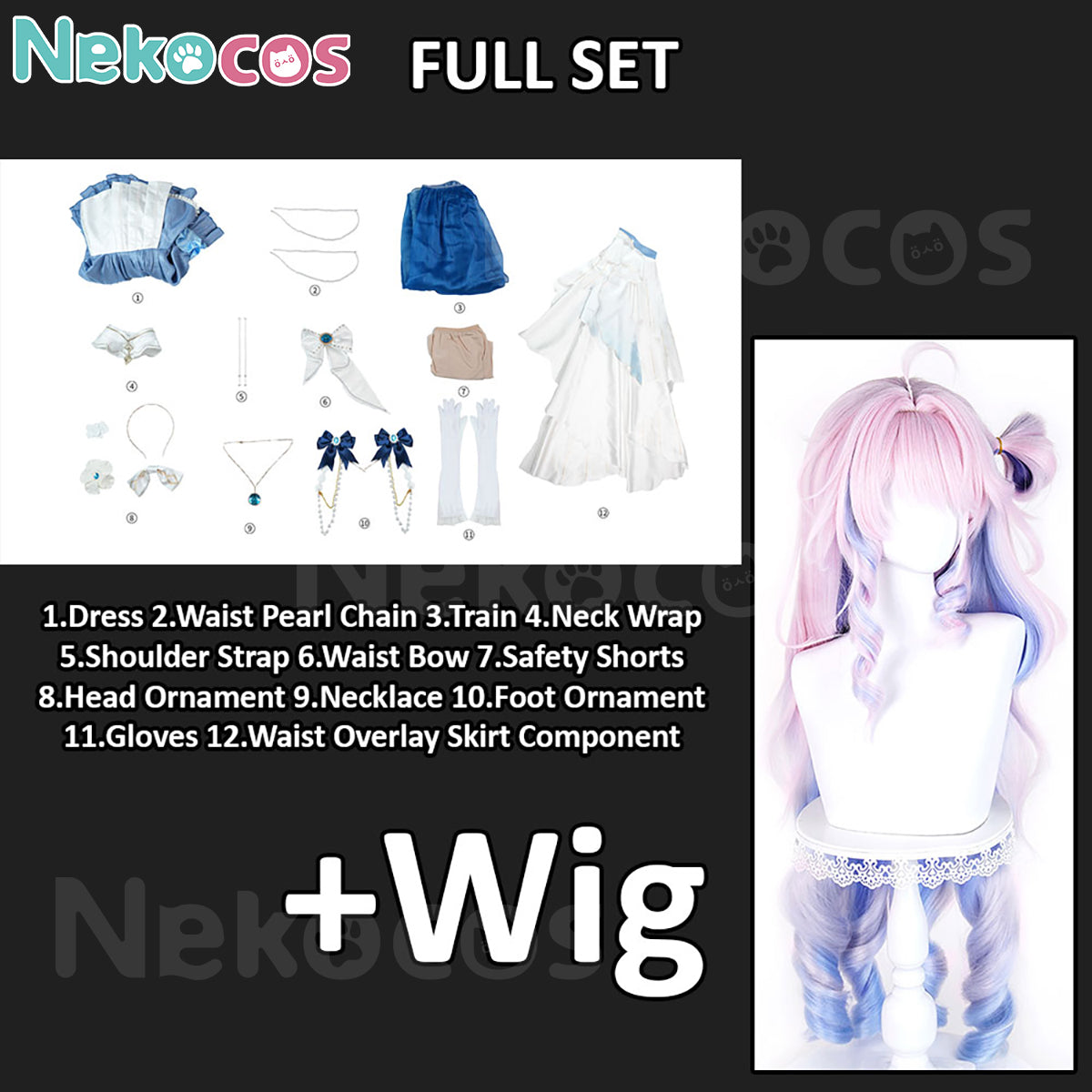 Wuthering Waves Denia Cosplay Costume | Custom-Tailored OutfitCostume,Game,Wuthering Waves
