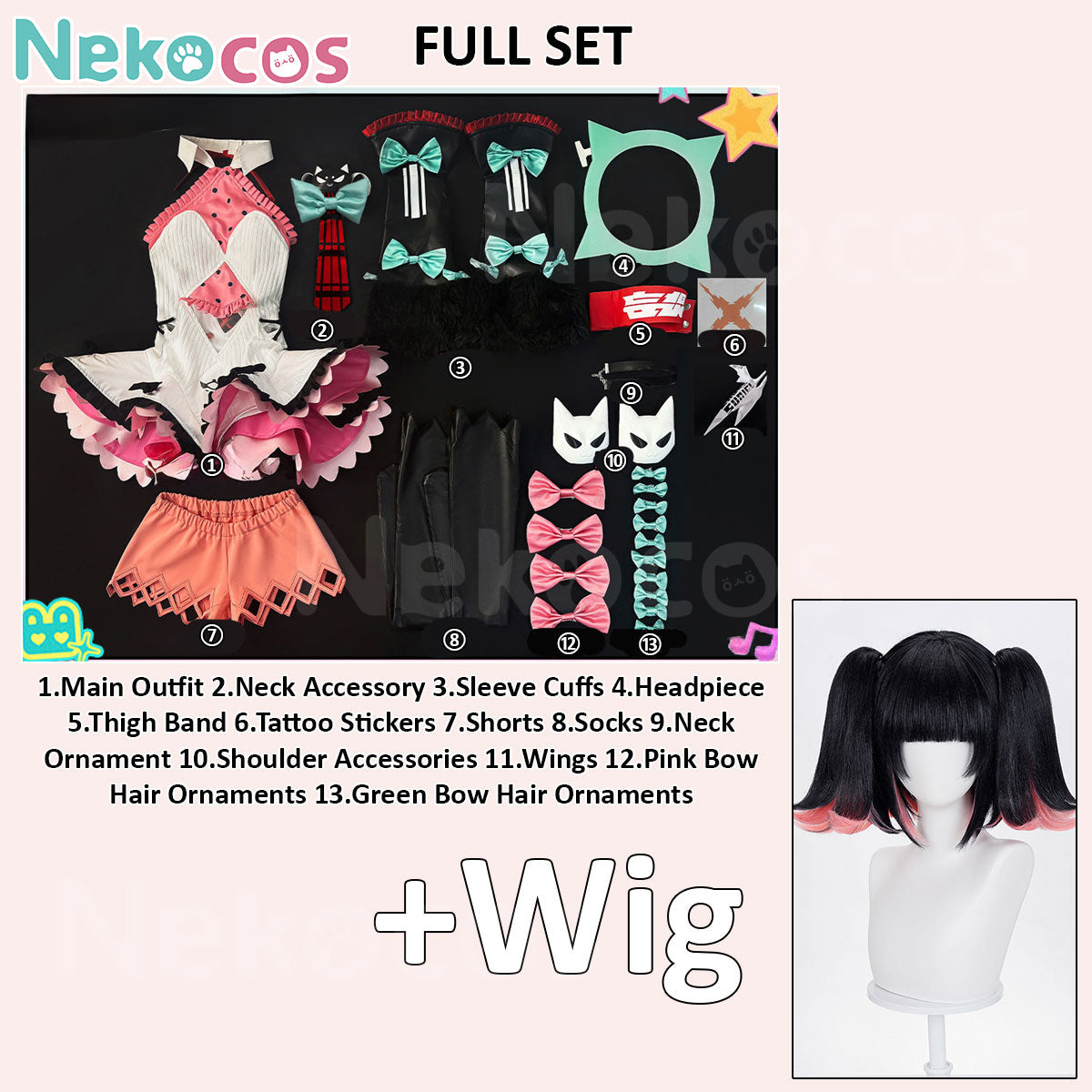Nangong Yu Cosplay Costume - Zenless Zone Zero | In StockCostume,Game,Zenless Zone Zero