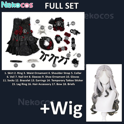 【Nekocos】Game Identity V Cosplay Halloween Candy Night Dancer Cosplay Costume | In Stock