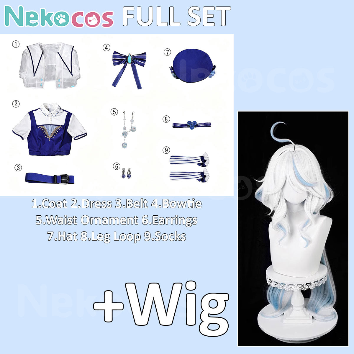 Genshin Impact Furina Cosplay Costume | Custom-Tailored EleganceCostume,Game,Genshin Impact