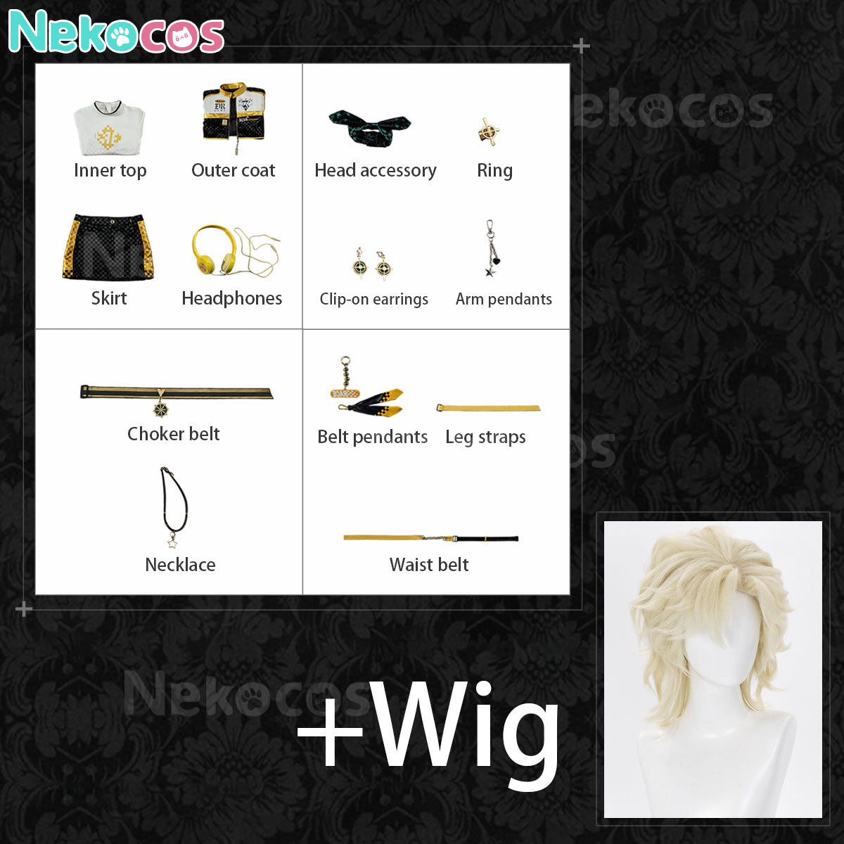 【Nekocos】Game Identity V Cosplay Coordinator SRE.MARTHA Cosplay Costume | Custom-Tailor