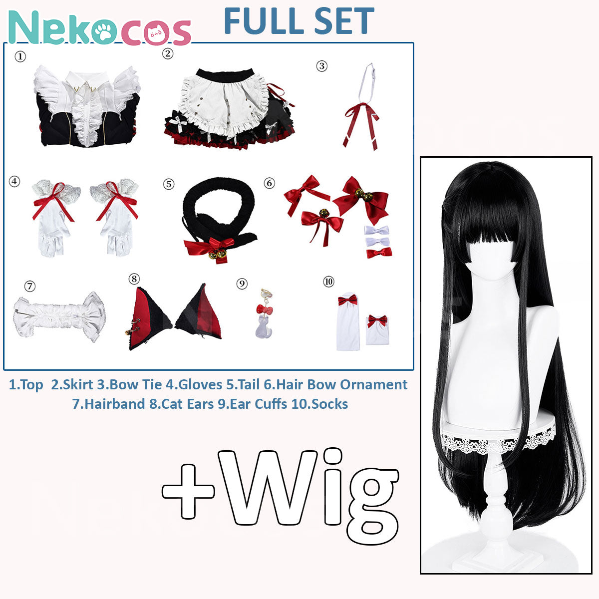 Wuthering Waves Chisa Cosplay Costume - Custom TailoredCostume,Game,Wuthering Waves