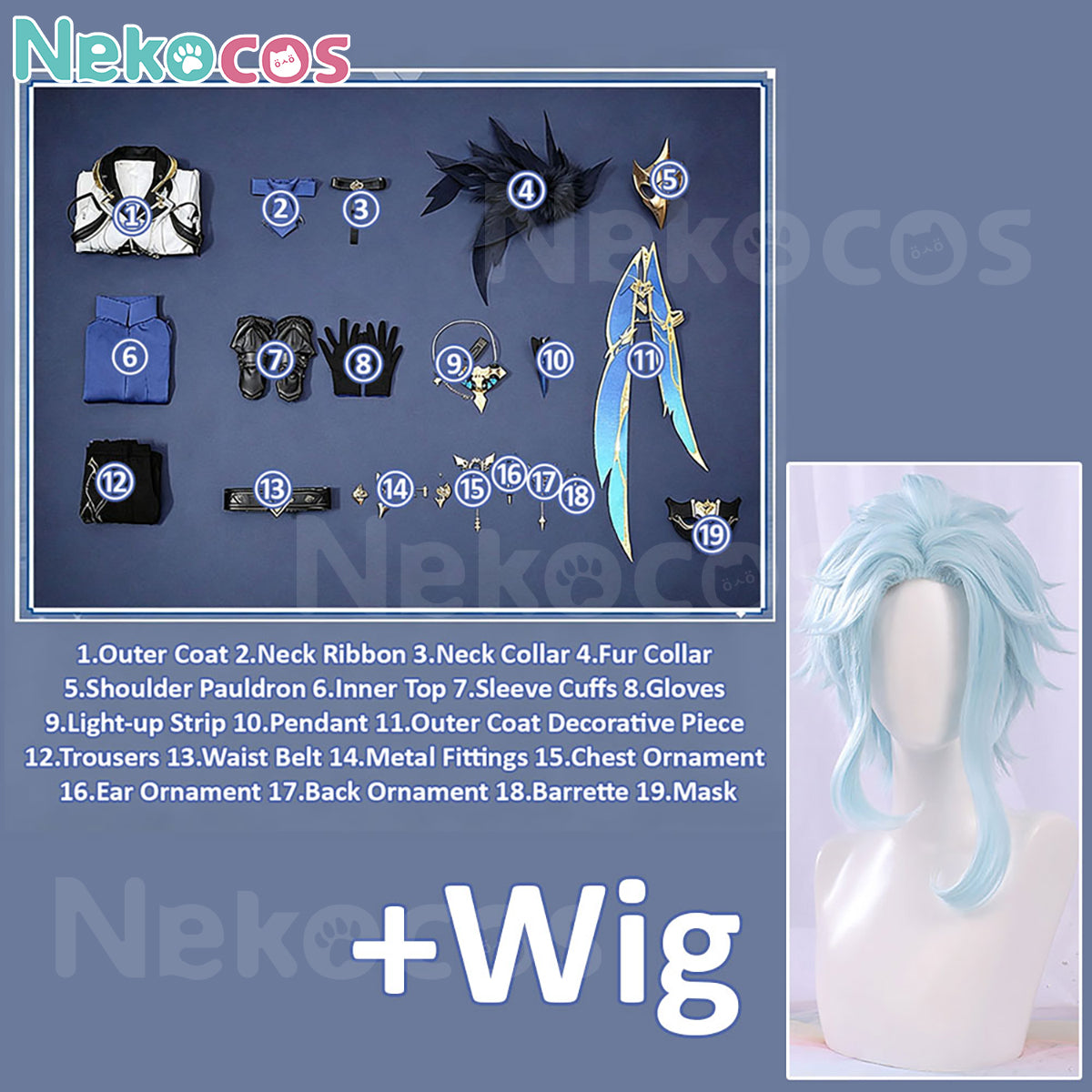 Dottore Genshin Impact Cosplay Costume Premium EditionCostume,Game,Genshin Impact