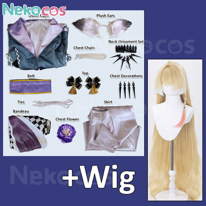 Arknights Vulpisfoglia Cosplay Costume | Custom-Tailored from NekocosArknights,Costume,Game