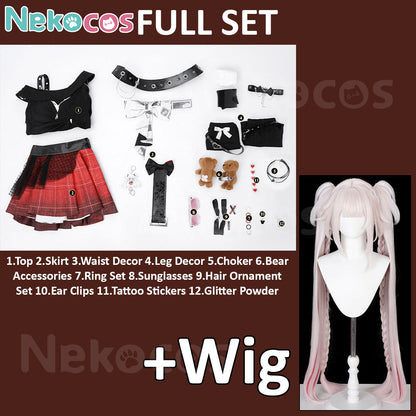 Full set of accessories including wig for 【Nekocos】Game Honkai: Star Rail Cosplay Sparxie Cosplay Costume | Custom-Tailor