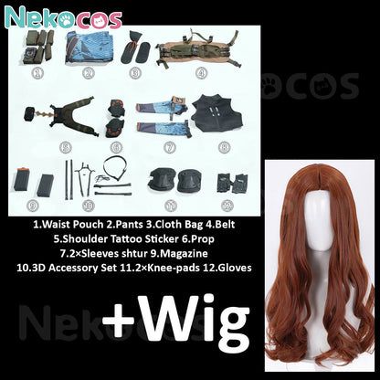 Delta Force Claire Ann Byers Cosplay Costume - Premium EditionCostume,Delta Force,Game