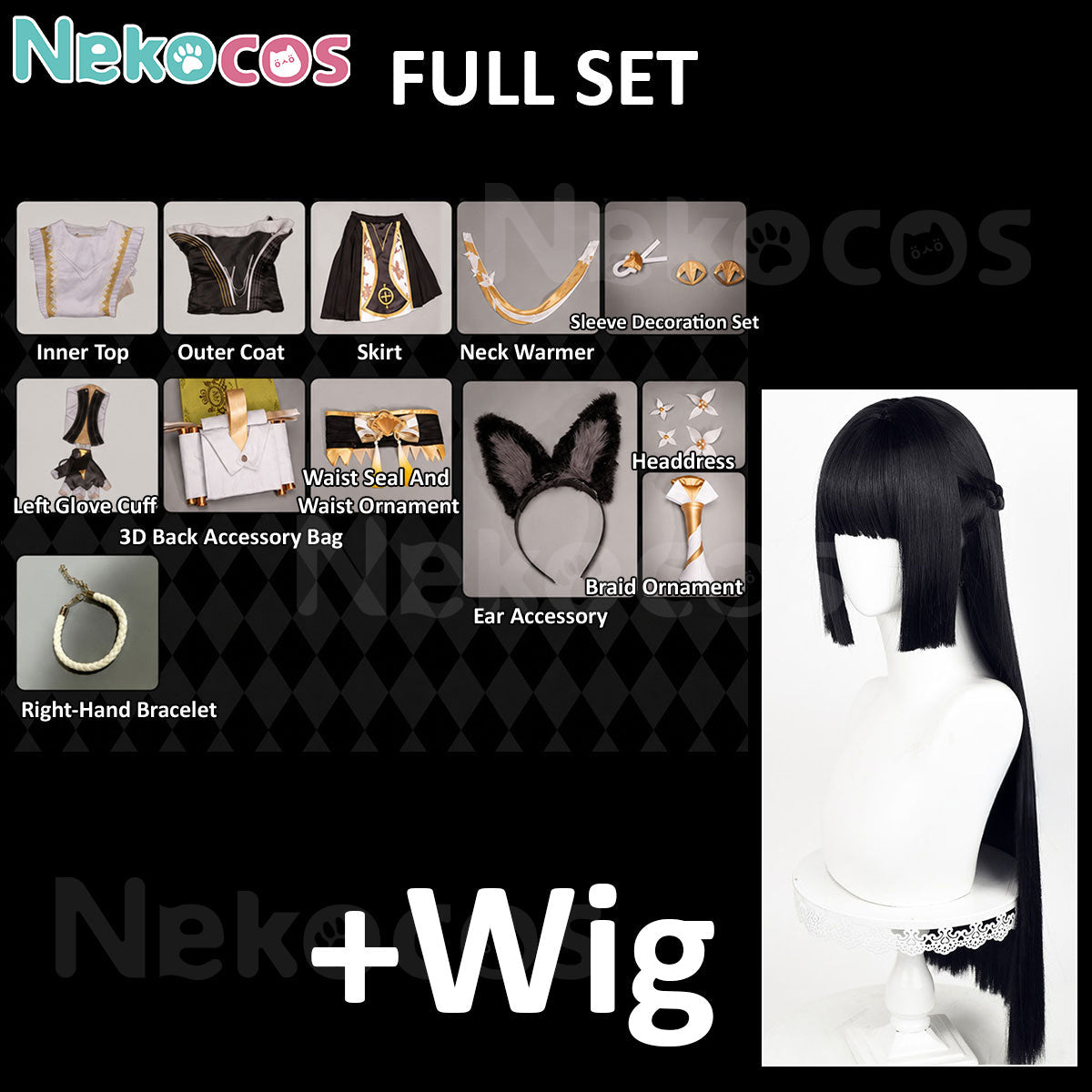 Hoshimi Miyabi Cosplay Costume - In Stock NowCostume,Game,Zenless Zone Zero