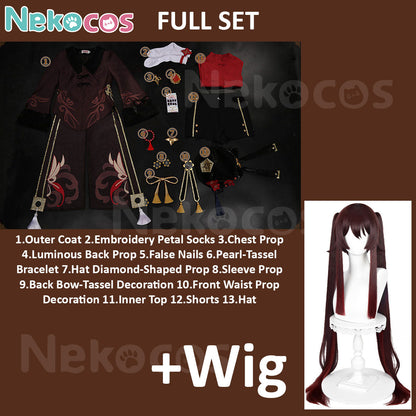 Genshin Impact Hu Tao Cosplay Costume | Custom-TailorCostume,Game,Genshin Impact