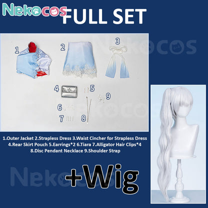 【Nekocos】Game Reverse:1999 Cosplay Weiss Schnee Cosplay Costume Premium Edition | In Stock