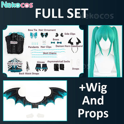 【Nekocos】little devil Cosplay Virtual Cosplay Halloween Costumes | In Stock
