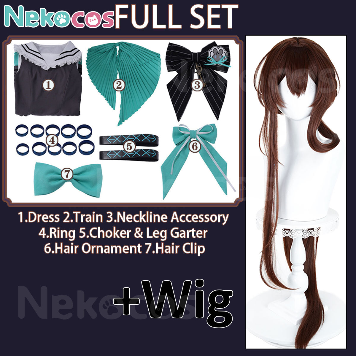 Arknights Amiya Cosplay Costume | Custom-Tailored by NekocosArknights,Costume,Game
