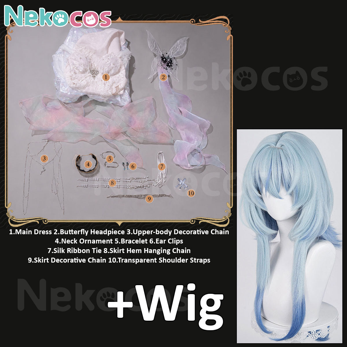 Shorekeeper Cosplay Costume - Wuthering Waves Custom-TailorCostume,Game,Wuthering Waves