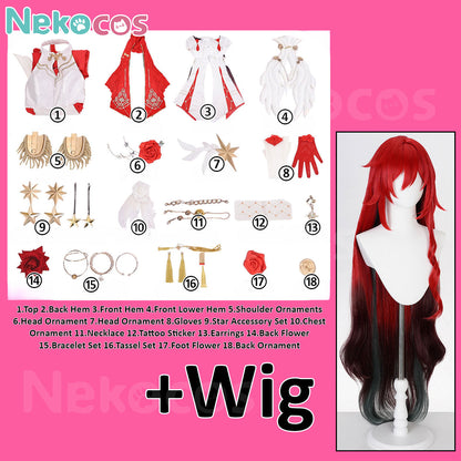 Honkai Star Rail Himeko Cosplay Costume - Premium EditionCostume,Game,Honkai: Star Rail
