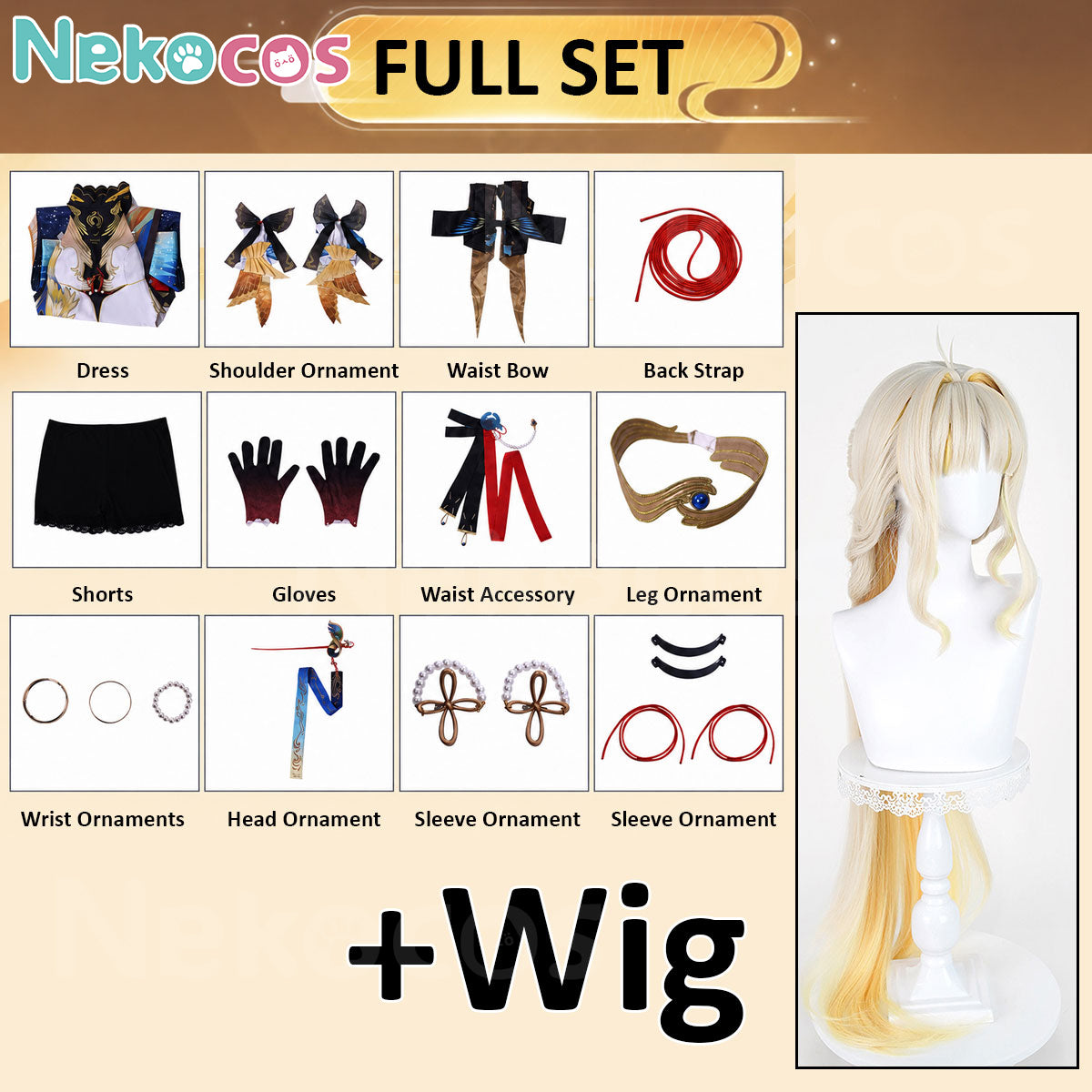 Custom Wuthering Waves Suisui Cosplay Costume - NekocosCostume,Game,Wuthering Waves