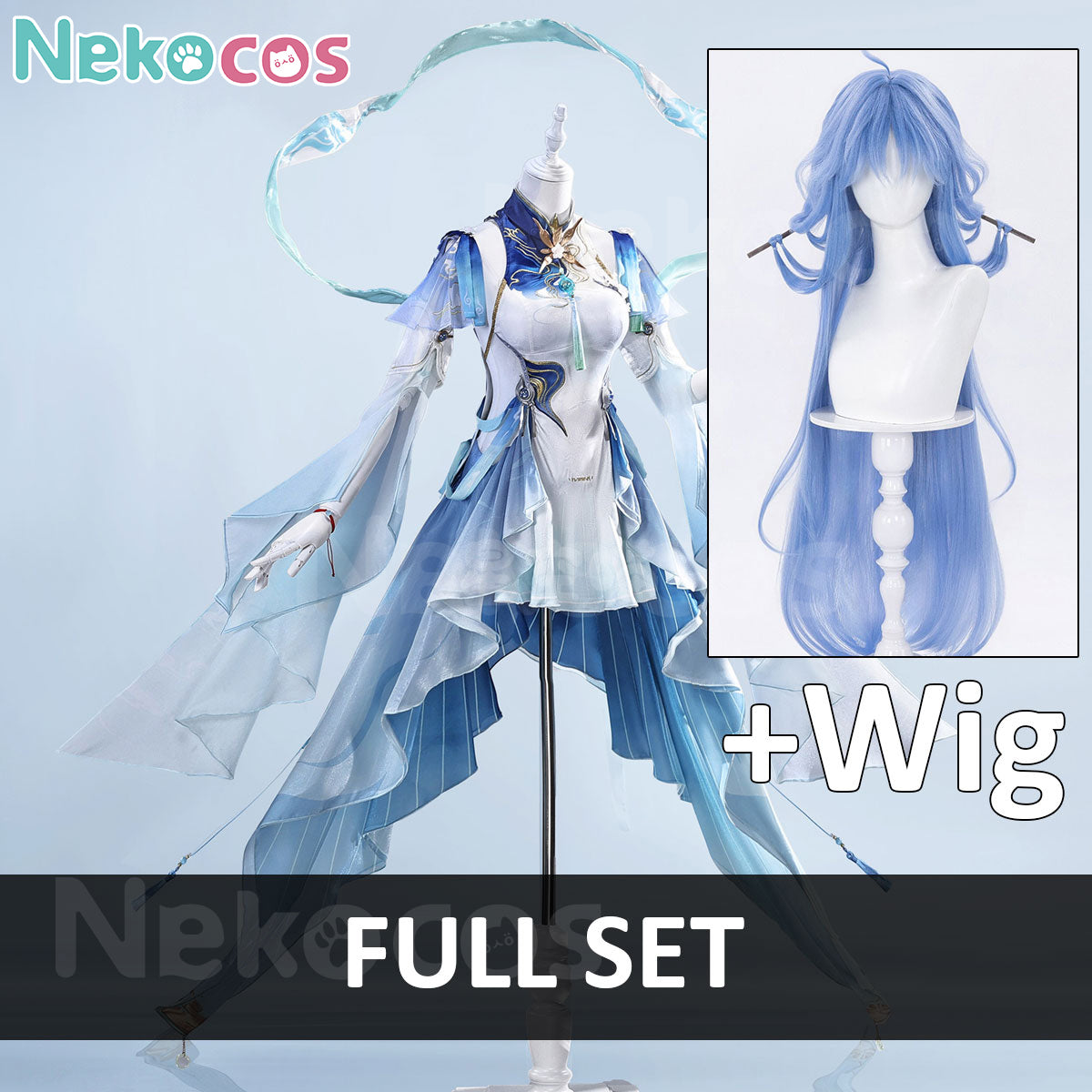 Wuthering Waves Qingxiao Cosplay Costume - Custom TailoredCostume,Game,Wuthering Waves