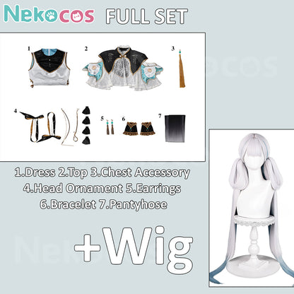 Wuthering Waves Jinhsi Cosplay Costume | Custom-Tailor by NekocosCostume,Game,Wuthering Waves