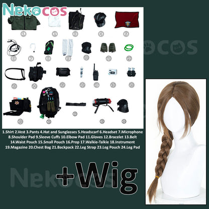 Delta Force Lena Van Der Meer Cosplay Costume - Premium EditionCostume,Delta Force,Game
