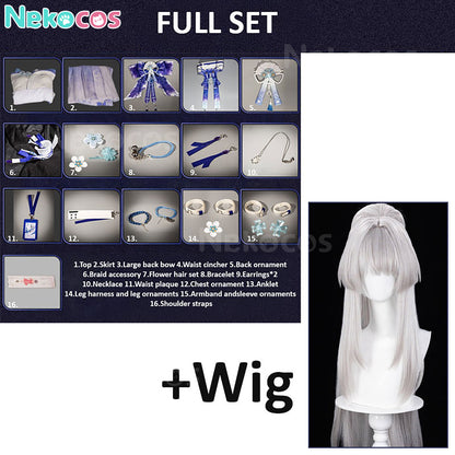 【Nekocos】Game Wuthering Waves Cosplay Hiyuki Foreclaimed Self Cosplay Costume | Custom-Tailor
