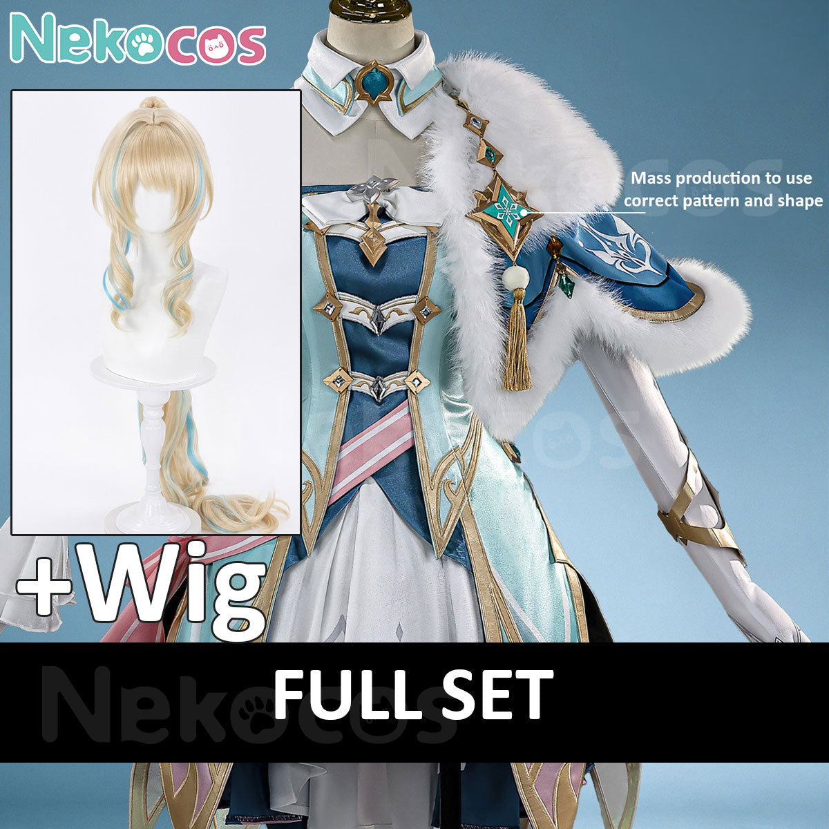 【Nekocos】Game Genshin Impact Cosplay Vesna Cosplay Costume Premium Edition | Custom-Tailor