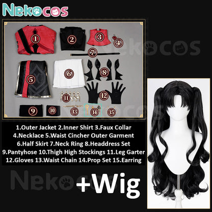 Rin Tohsaka Honkai Star Rail Cosplay Costume - Premium EditionCostume,Game,Honkai: Star Rail