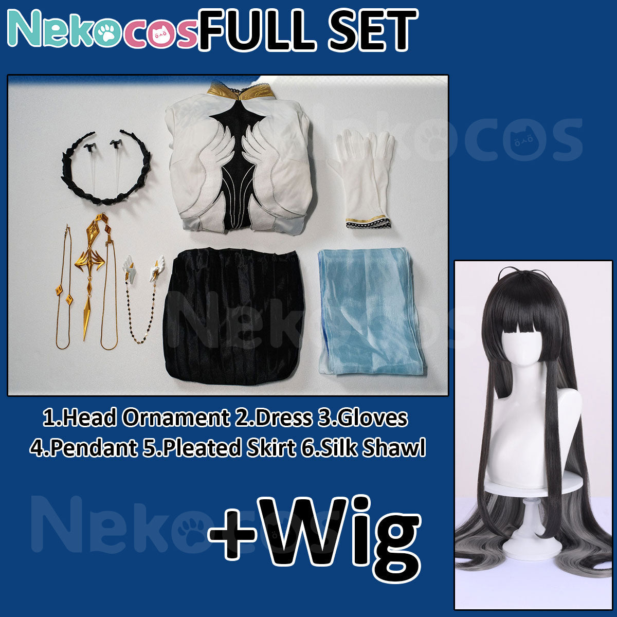 Arknights The Preacher Cosplay Costume - Custom TailoredArknights,Costume,Game