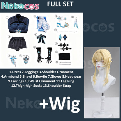 Genshin Impact Lumine Cosplay Costume - Custom Tailored DesignAnime,Costume,Genshin Impact