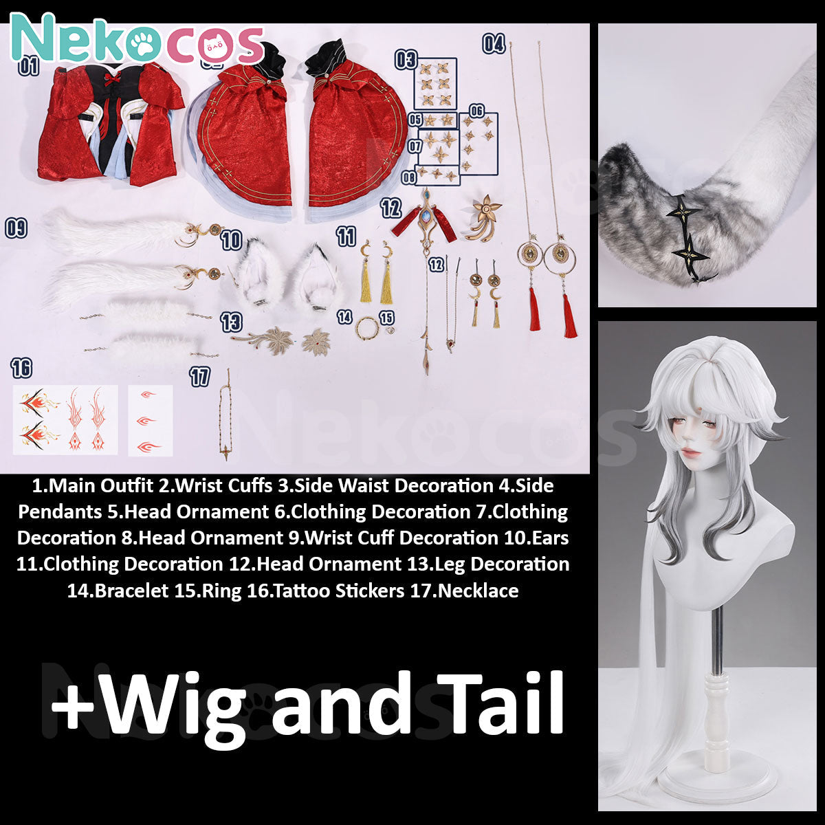 Wuthering Waves Cosplay Costume: Premium Custom EditionCostume,Game,Wuthering Waves