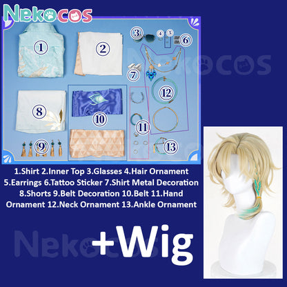 Honkai Star Rail Aventurine Cosplay Costume | Custom TailoredCostume,Game,Honkai: Star Rail
