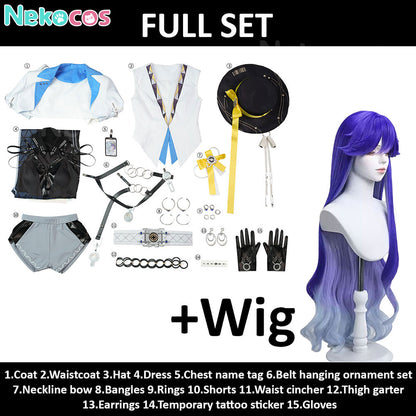 【Nekocos】Game Wuthering Waves Cosplay Lucilla Cosplay Costume | Custom-Tailor