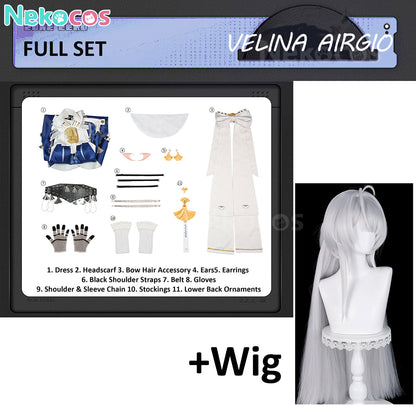 【Nekocos】Game Zenless Zone Zero Cosplay Velina Airgid Cosplay Costume | Custom-Tailor