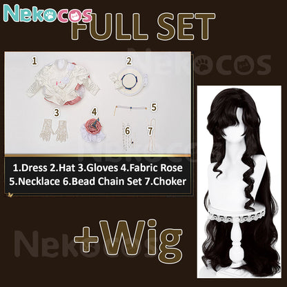 【Nekocos】Game Reverse:1999 Cosplay Isolde's Garments Cosplay Costume Premium Edition | In Stock