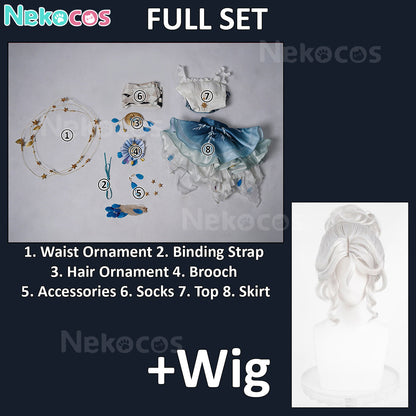 【Nekocos】Game Identity V Cosplay Female Dancer Drifting Moonlight Cosplay Costume | Custom-Tailor