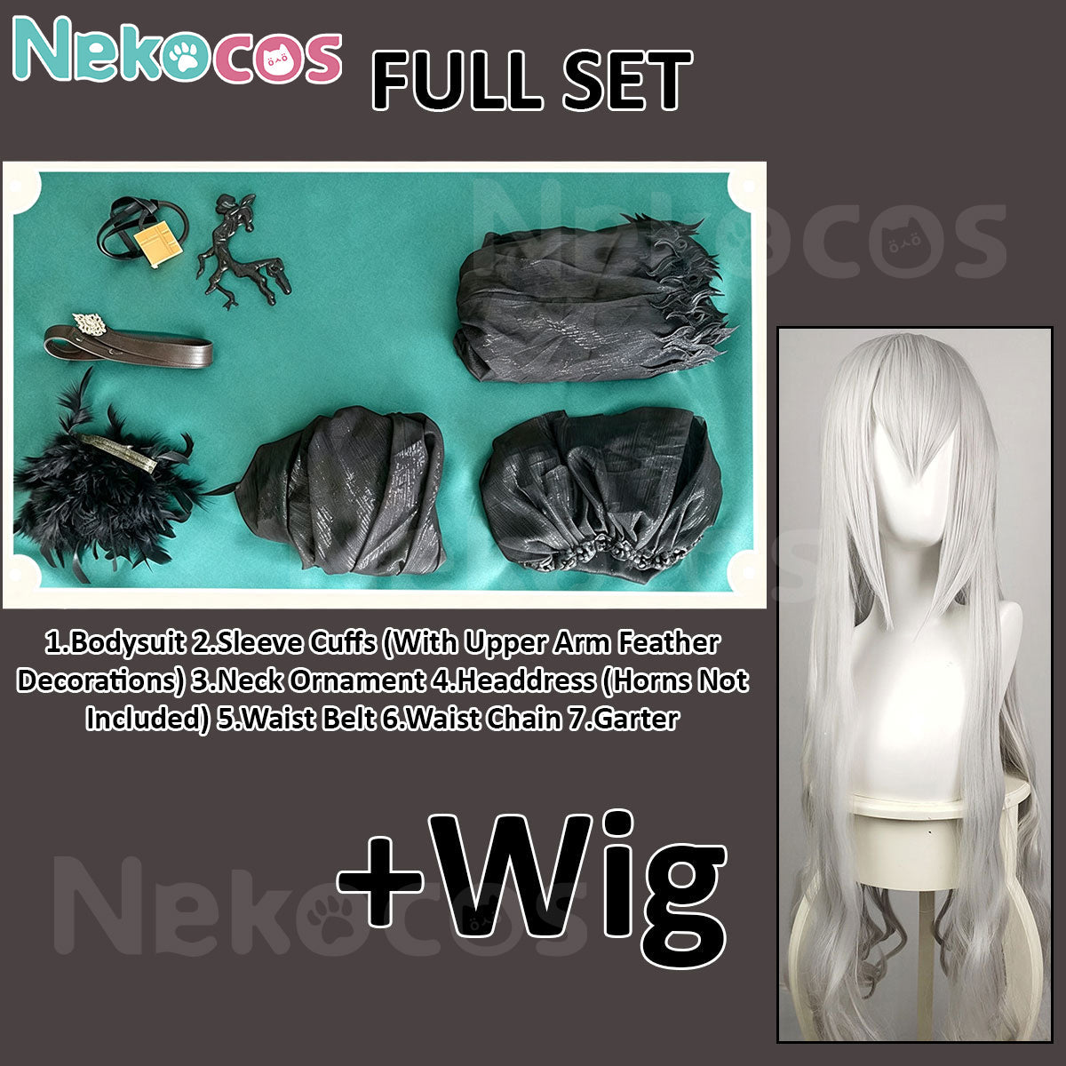 Arknights Shining Silent Night Cosplay Costume - Custom TailoredArknights,Costume,Game