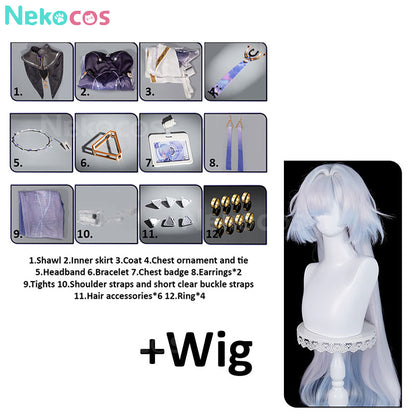 【Nekocos】Game Wuthering Waves Cosplay Mornye Cosplay Costume | In Stock