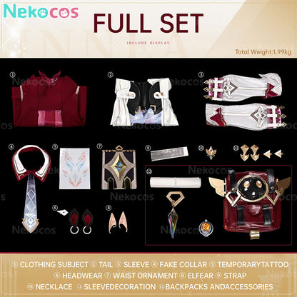 【Nekocos】Game Genshin Impact Cosplay Linnea Cosplay Costume | Custom-Tailor