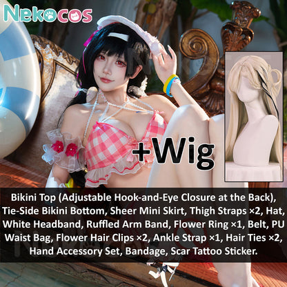 Chisa Peach Parfait Cosplay Costume | Custom-Tailored by NekocosCostume,Game,Wuthering Waves