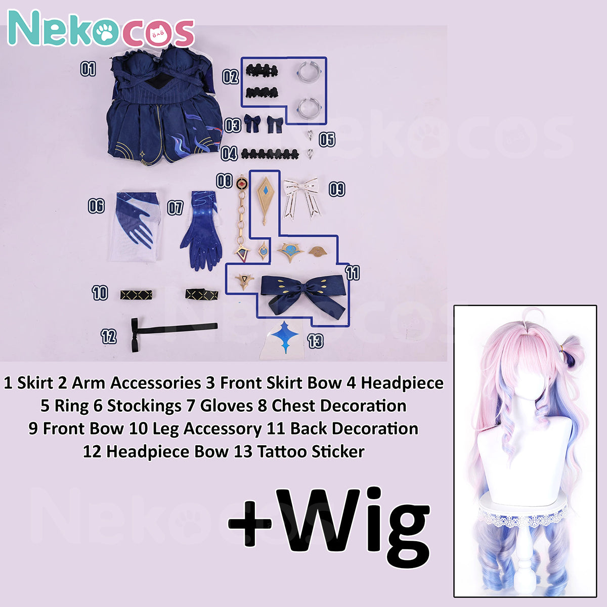 Denia Cosplay Costume Custom-Tailored | Wuthering WavesCostume,Game,Wuthering Waves