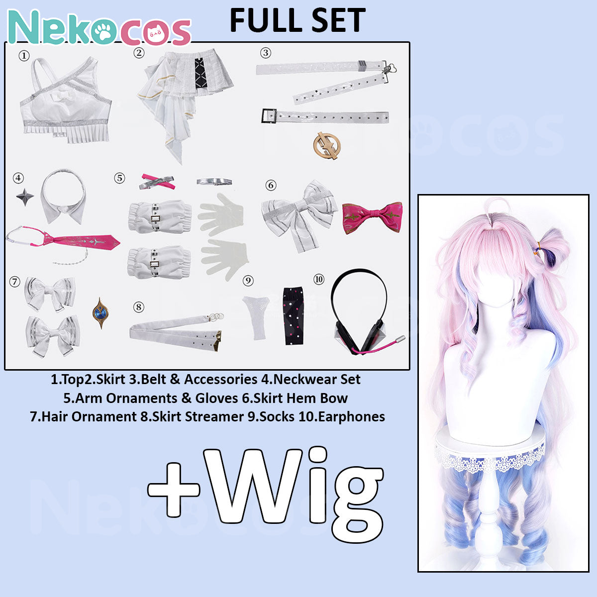 Wuthering Waves Denia Cosplay Costume - Custom TailoredCostume,Game,Wuthering Waves