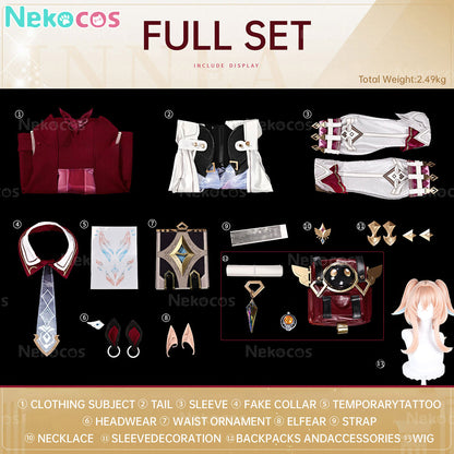 【Nekocos】Game Genshin Impact Cosplay Linnea Cosplay Costume | Custom-Tailor