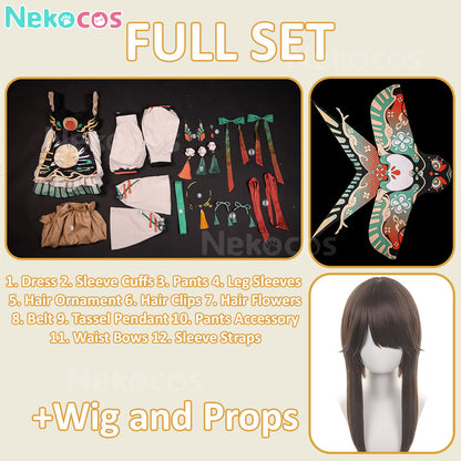 【Nekocos】Game Identity V Cosplay Little Girl Splendid Vermilion Cosplay Costume | In Stock
