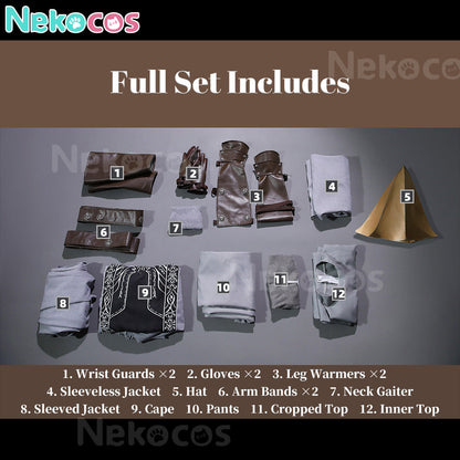 【Nekocos】Game Cosplay Alfred Cosplay Costume Premium Edition | Custom-Tailor