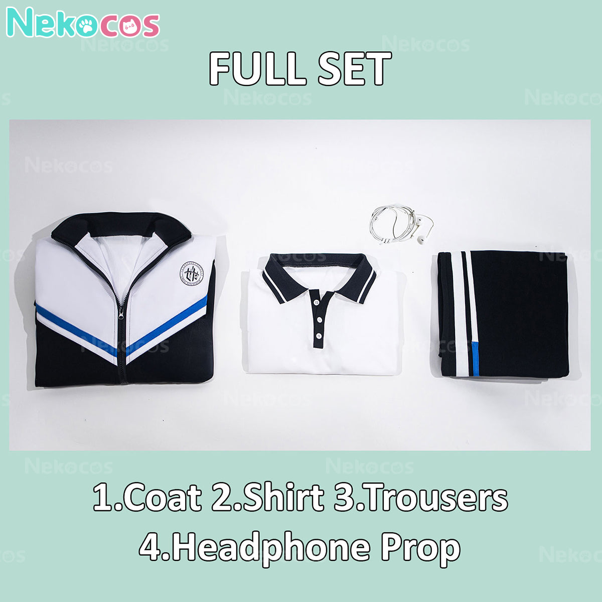 【Nekocos】Game Love and Deepspace Cosplay School Uniform Cosplay Costume | In Stock