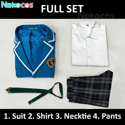 【Nekocos】Game Ensemble Stars Cosplay Yumenosaki Academy School Uniform Cosplay Costume | In Stock