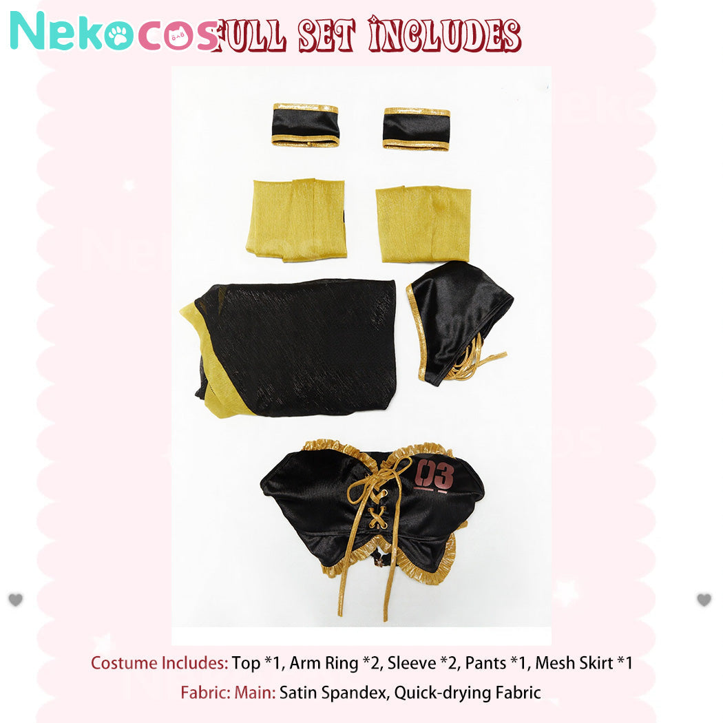 【Nekocos】Vocaloid Cosplay Luka Megurine Swimsuit Cosplay Costume | Custom-Tailor