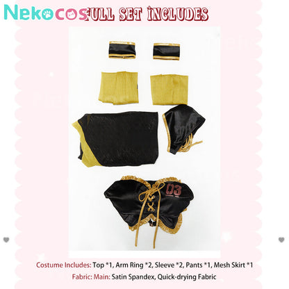 【Nekocos】Vocaloid Cosplay Luka Megurine Swimsuit Cosplay Costume | Custom-Tailor