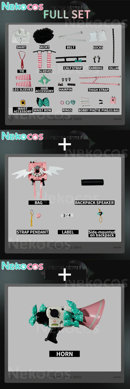 Zenless Zone Zero Chinatsu Remiel Cosplay Costume Available NowCostume,Game,Zenless Zone Zero