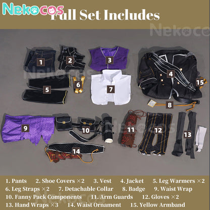 【Nekocos】Game Cosplay Verso Cosplay Costume Premium Edition | Custom-Tailor