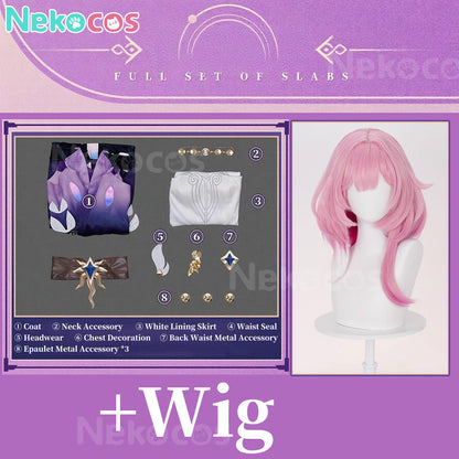 【Nekocos】Game Honkai: Star Rail Cosplay Cyrene Cosplay Costume Premium Edition | In Stock